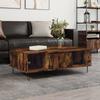VidaXL Coffee Table Smoked Oak 104x60x35 Cm Engineered Wood 827089