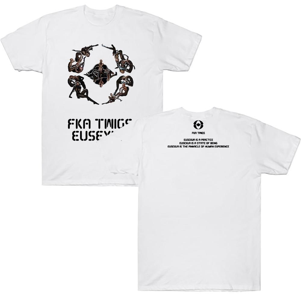 FKA Twigs Moonbeam Eleven Maglietta a Maniche Corte in Cotone Uomo Donna T-shirt Casual Girocollo Harajuku Morbida Alta Qualità Y2K Top