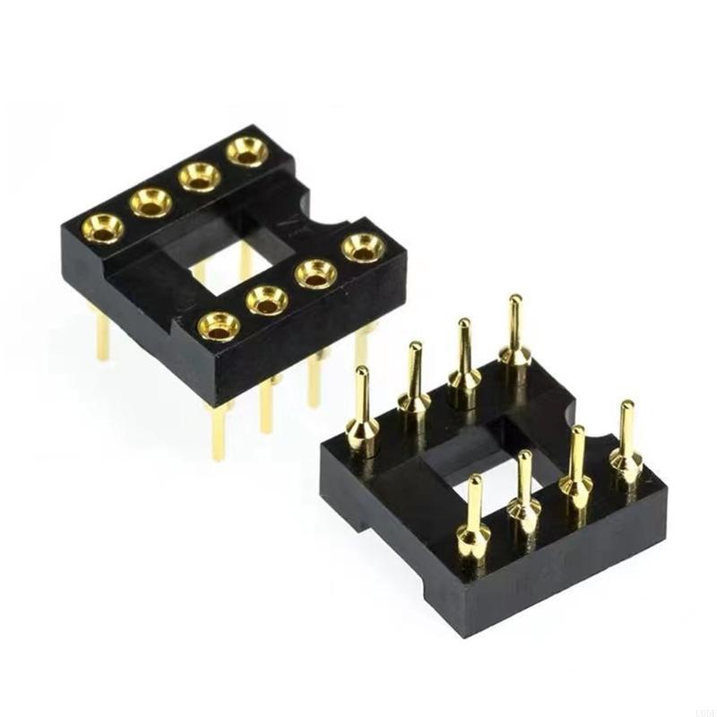 DIP8 IC Socket Test Socket with ESD Protections for Electronic Components