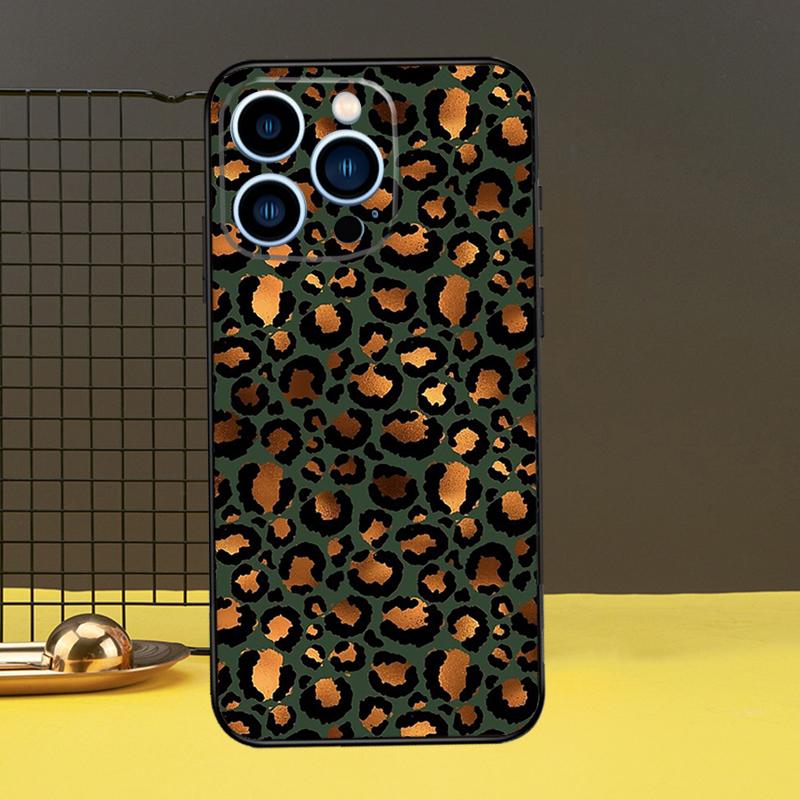 Tiger Zebra Leopard Print Case For iPhone 15 14 13 12 11 Pro Max X XR XS 7 8 Plus SE 2022 12 13 Mini Bumper Cover