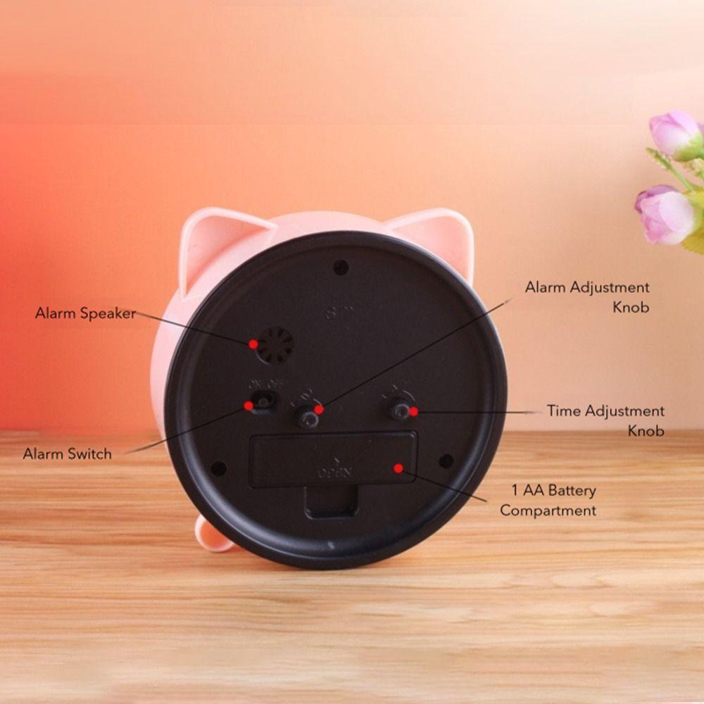 Retro Style Bedside Clock Multi-color Home Decorations Clock Clock Decoration Ornaments  Bedroom