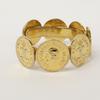 CHANEL 7P coin Bangle Gold colorUsed