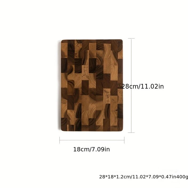 

1 шт. Большая деревянная доска - Сверхпрочная разделочная доска с текстурой дерева, Дерево Камелия крупнолистная для мяса, сыра, овощей, хлеба