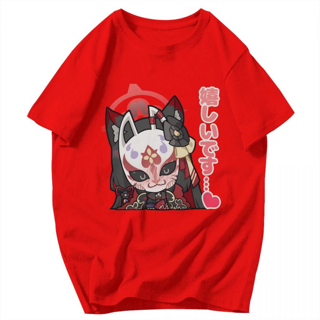 Men T Shirt Blue Archive Wakamo Japan Anime Unique Y2K Graphic Oneck Unisex Clothes T Shirts