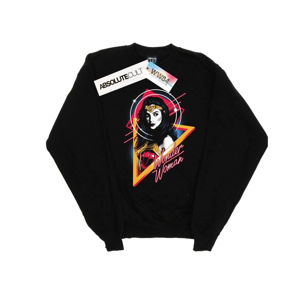 DC Comics Womens/Ladies Wonder Woman 84 Diana 80s Triangle Sweatshirt