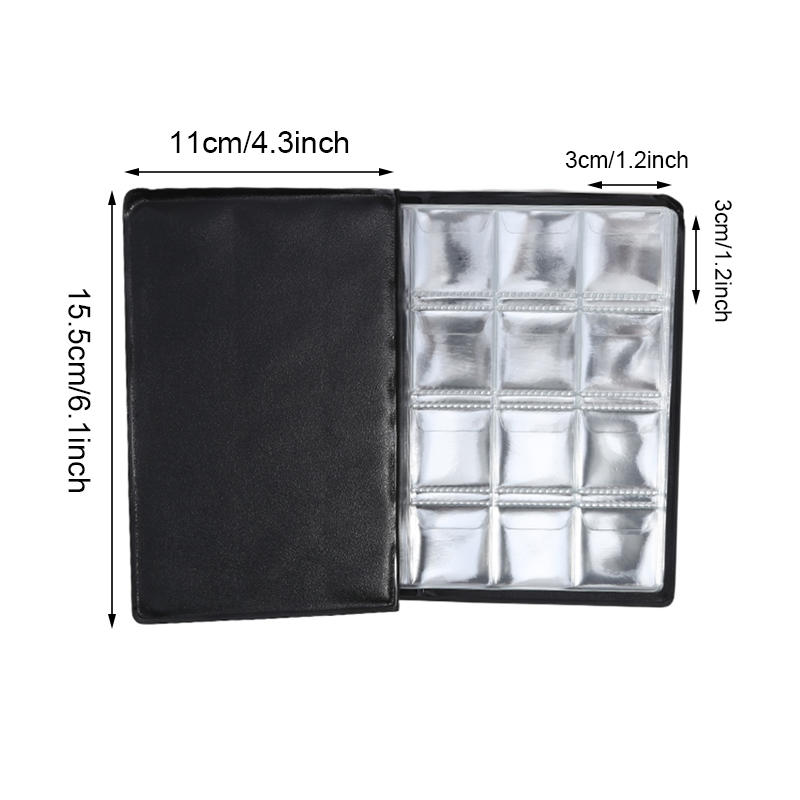 120/150 Pocket Coin Collection Album - Multi-Use Stamp & Photo Organizer with Leatherette Cover for Home Decoration Gifts Supplies