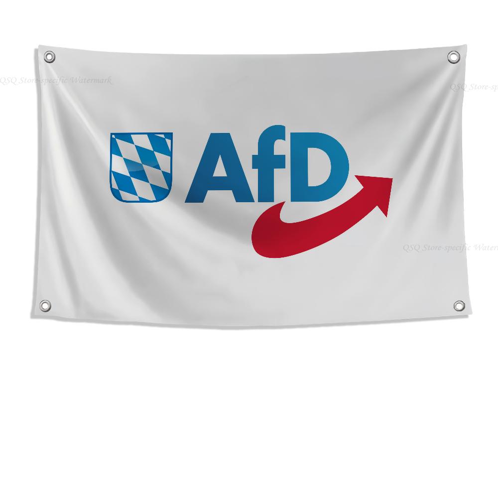 1pc Alternative Afd Flag Flags And Banners Four Hole Flag Polyester Outdoor Decor Room Aesthetic