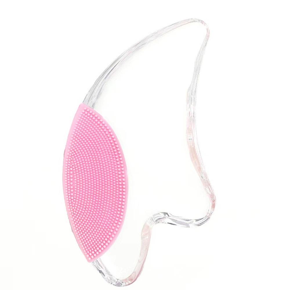 Smooth Edges Facial Massage Scraper Transparent Resin Face Lifting Machine  Body Treatment
