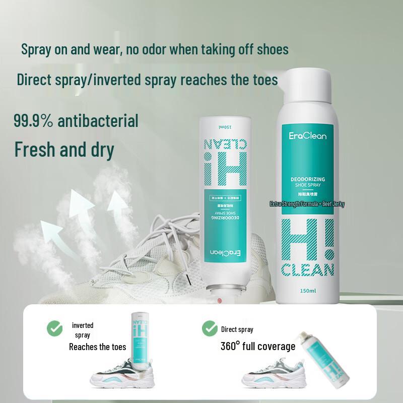 EraClean Footwear Deodorant Spray