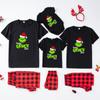 Familien Freizeit Bequem Langarm Langhose Weihnachten Bedruckt Eltern-Kind Set
