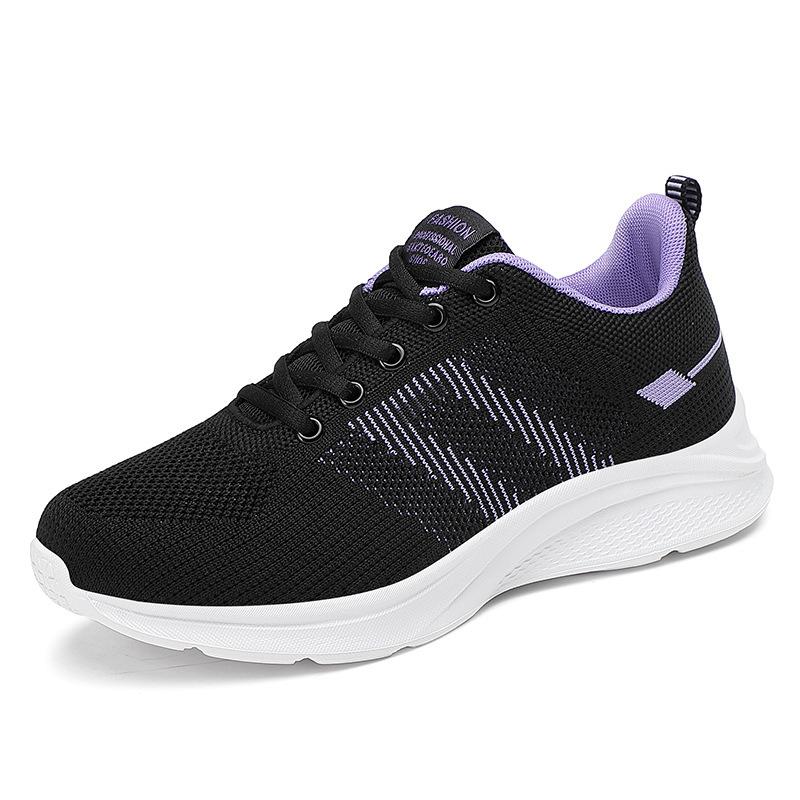 Women's Shoes Women's Spring And Summer New Style Lightweight Travel Casual Breathable Running Shoes Soft Sole Travel Shoes