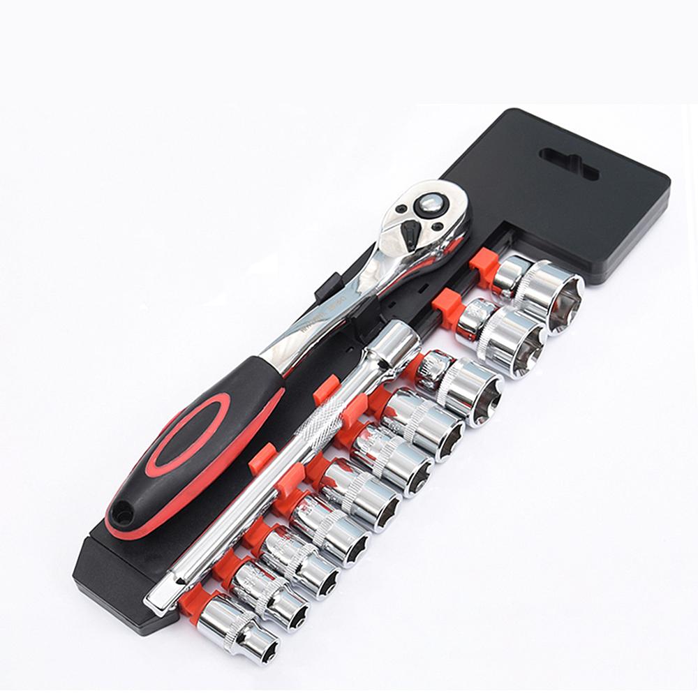 

Набор гаечных ключей с храповым механизмом, хром-ванадиевая сталь, 1/4, 3/8, 1/2 дюйма, инструмент для авторемонта, набор адаптеров для головок ударных головок