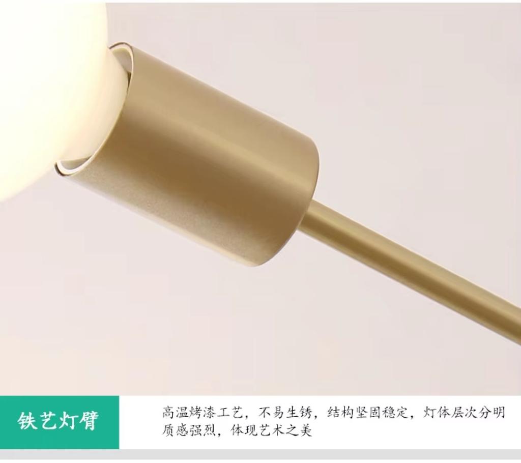 Nordic Minimalist White Gold Ceiling Lamp Suitable for Bedroom Living Room Dining Table Pendant Light Fixture Ceiling Chandelier