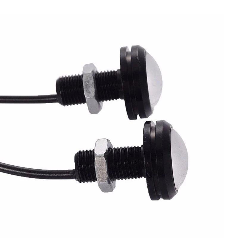 2Pcs Universal Car Motor Eagle Eye DRL Led Daytime Motorcycle Backup Reversing Parking Signal Automobiles Lamps Car Styling 12V