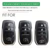 Car Key Cover Case For Toyota Hilux  Yaris Corolla  Rav4  Chr Revo Auris Innova Highlander Venza Fortune Key Holder