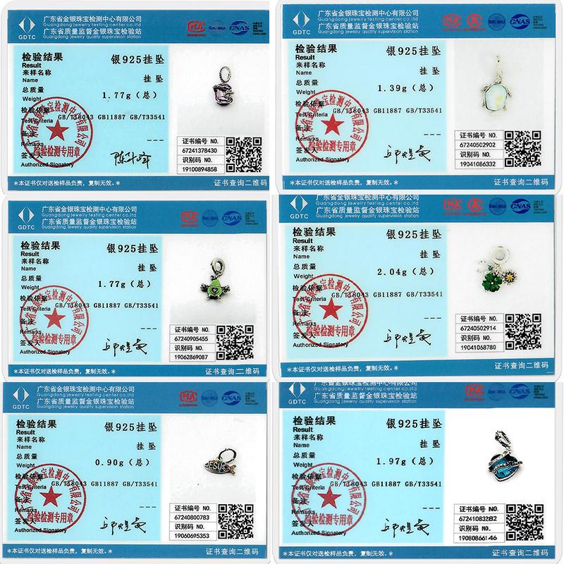 100% Silver Berlock Pärla Fyrklöver Sköldpadda Lättja Berlock För Armband Hängande Hänge Kvinno Smycken Gåva