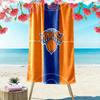 NY Knicks Print Beach Towel, Large Soft Quick Dry Towel for Beach Camping Swimming