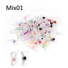 50pcs Eyeglasses Chain Rubber Connector Spectacle Frame Connector Retainer for Sunglasses Holder Chain Necklace Accessories