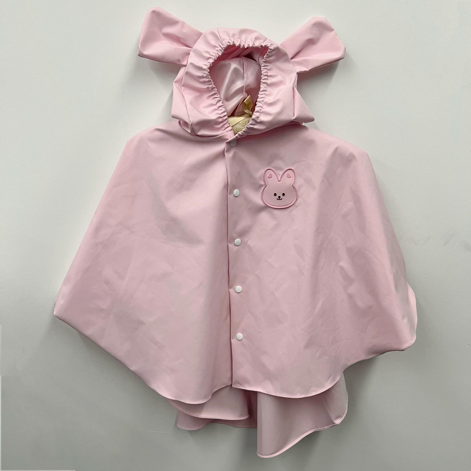 

Детский плащ-накидка с капюшоном и рисунком медведя из мультфильма для детей детского сада и учащихся начальной школы