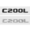 Car Sticker Modified Letter Number Trunk Emblem Badge Decal for Mercedes Benz C200L C220L C260L C300L C320L C Class Accessories