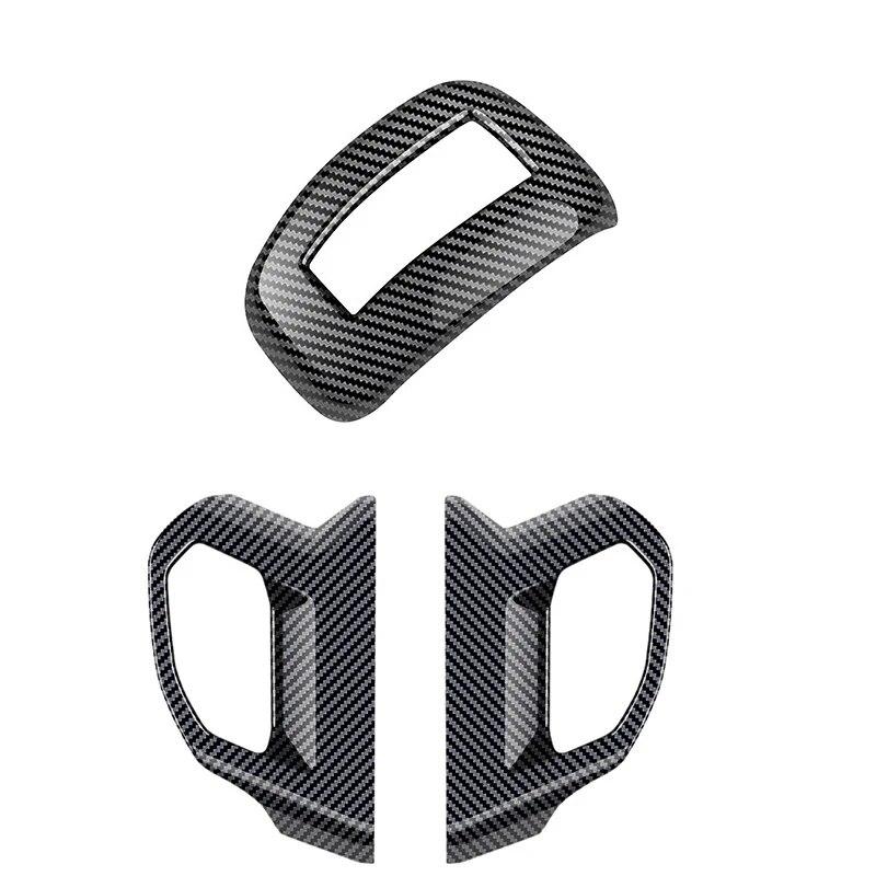 

Для Mitsubishi outlander 2022 2023 2024 ABS ручка переключения передач головная крышка Накладка стайлинга автомобилей Carbon Fiber