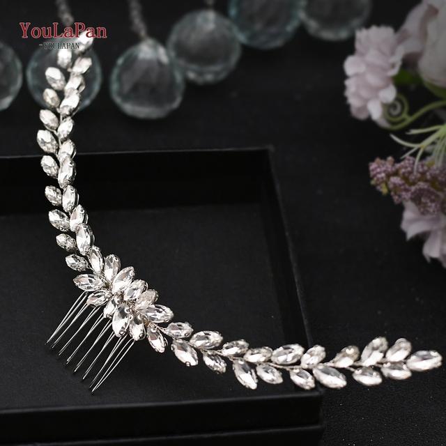Indian Bridal Hair Accessories Alloy Flower Bridal Crowns and Tiaras Silver Hair Pieces Wedding Hair Jewelry