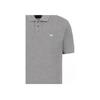 Emporio Armani Ss22 Solid Logo Pullover Short Sleeve Polo Shirt Men Polo Shirts Gray 8N1FQ2-1JTKZ-0630