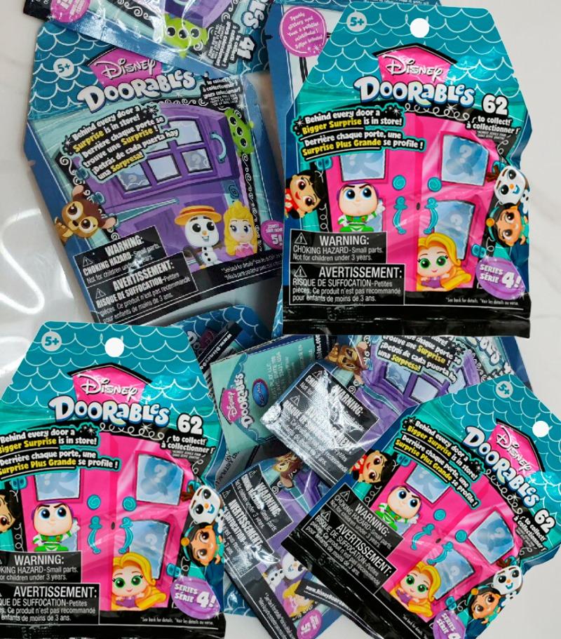 Doorables عيون زجاجية أكياس عمياء مجسمات قابلة للجمع دمى نادرة مجسمات شخصيات كرتونية ألعاب شخصيات الحركة هدايا عيد ميلاد للأطفال عيوب طفيفة