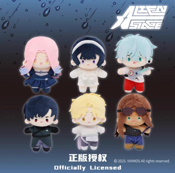 Genuine Nullset Alien 15cm Stage Plush Dolls Series Toys Till Mizi Ivan Sua Luka Hyuna Anime Figure Decor Collection Xmas Gift