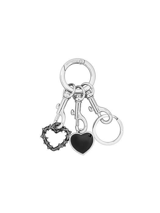 

SENTIMENTS NO.609 [BLACK] SPIKY HEART KEY RinG black