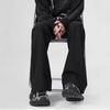 American retro suit micro-flared pants boys loose straight wide-leg floor-mopping pants high-end casual drape trousers