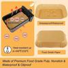 50/100PCS Disposable Air Fryer Paper Bakeware Tray Non-Stick Mat Oil-proof Liner Barbecue Pad for Kitchen Oven Baking Paper