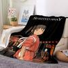 1PC Spirited Away, Chihiro Blanket Soft Warm All Season Throw for Sofa, Bed, Car, Office Vibrant Colorful Design, Durable & Cozy Gift