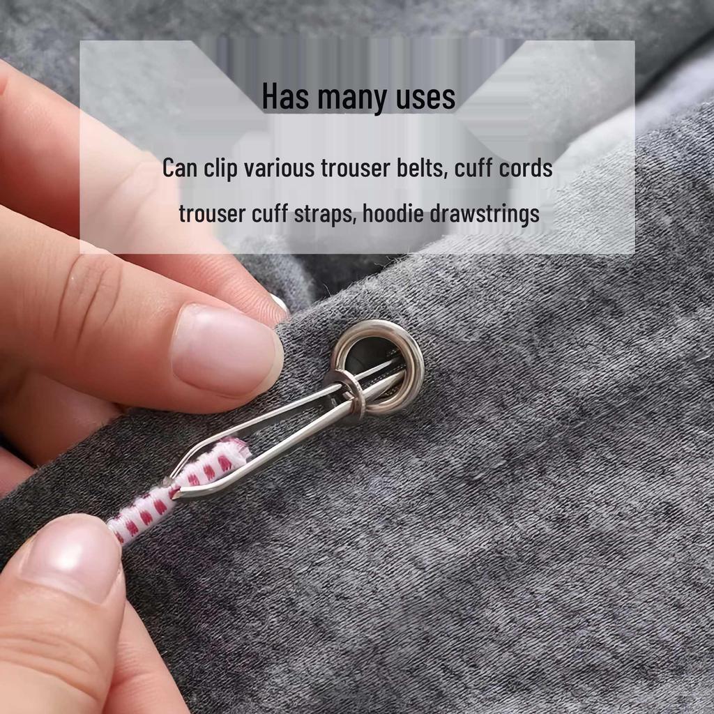 Elastischer Bund Einfädelwerkzeug mit Kordelzug und Pinzette