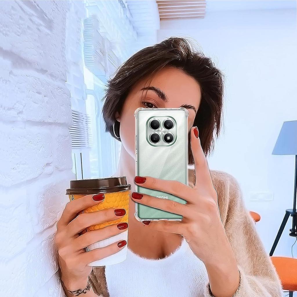 Clear Soft TPU Phone Case Cover for Xiaomi Redmi Note 15 5G Note 15 Pro+ 5G POCO M8 Pro Shockproof Full Body Protect Cases Redmi Note15Pro 4G 5G