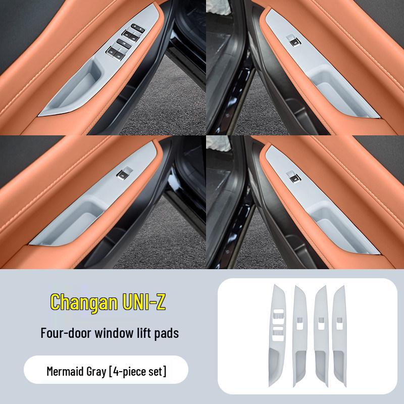 Changan UNIZ Silicone Interior Protectors: Door Handle, Window Lift Button, Gear Shift & Console Pads
