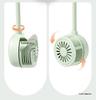 Portable USB Leafless Hanging Neck Fan - Silent, Compact, Foldable, Ideal for Outdoors