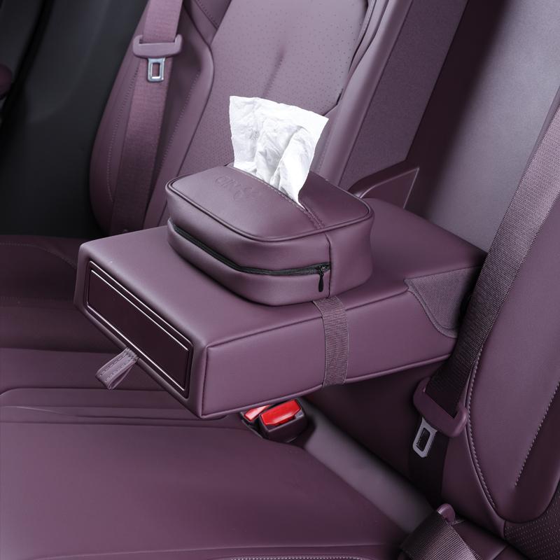

NIO ET5/ET5T Travel Tissue Box Hanging Pouch - Interior Car Accessory Amber Orange Display Tissue Pouch
