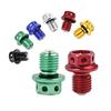 Motorcycle M12X1.5 CNC magnetic oil drain bolt suitable for SX/SX-F/EXC/EXC-F/EXC-R/XC/XC-W/XC-F CR CBR YZ YZF KLX KX motorcycle