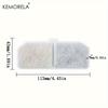 Filtri in Carbone Attivo da 10/16 Pezzi per Fontanella d'Acqua per Animali Domestici Sostituzione 113x43mm Nucleo in Resina Compatibile con Dispenser Intelligenti per Gatti Cani