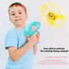 Light-Emitting Flying Bamboo Fly-Crayon, Light-Up Gyro Gun, Parent-Child Interaction Toy Set, Suitable For Both Indoor And Outdoor U