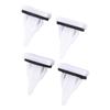 50Pcs Side Skirt Body Molding Trim Grommets Retainers Clips Fit for Mitsubishi Outlander Eclipse Cross Galant MB361578 MR280579