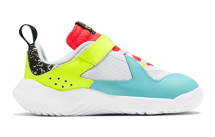 Jordan Delta Vintage Cushioning Low top Toddler Shoes White Multicolor Patchwork Infant And Toddler CT1567-170