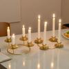 Decorative Candle Stands Iron Taper Candle Holders Candelabra Retro Candlestick Holders for Wedding,Table Centerpieces