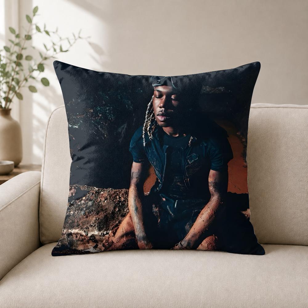 Rapper Singer Ddestroy Lonely Cushion Cover Wrinkleresistant Short Plush Cushion Covers Breathable Machinewashable