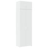 VidaXL Storage Cabinet White 70x42.5x225 Cm Engineered Wood, Bathroom Storage Cabinet, Unit of 3281329