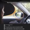 Electrostatic Car Sunshade Mesh Curtain - One Piece Delivery