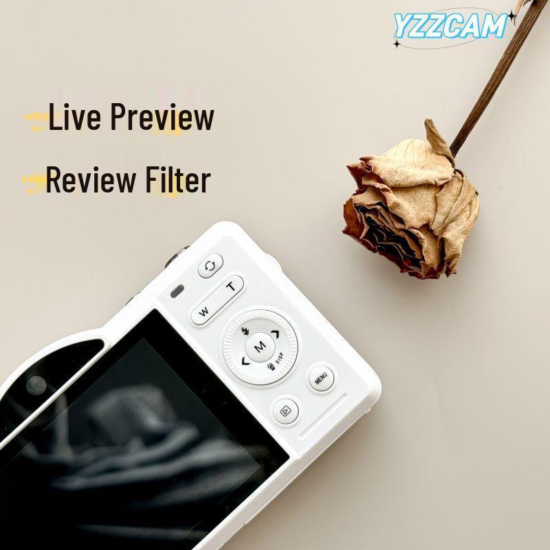 

Student Dual HD Touchscreen Camera with Front & Rear Lenses, WiFi, and Selfie Features 2.8 inch