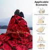 Rose Customize Your Name Blanket Gift Customizable Blanket Comfortable Suitable for Office Chair Livingroom Seaside Couch Ideal for All Seasons