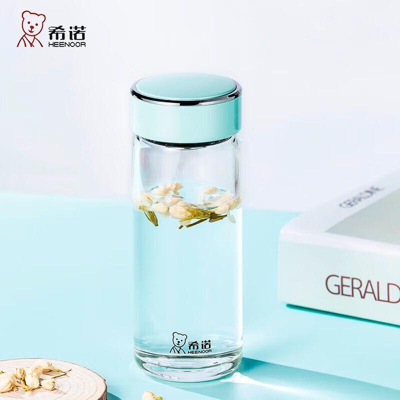 Heenoor Single-Layer Glass Water Bottle
